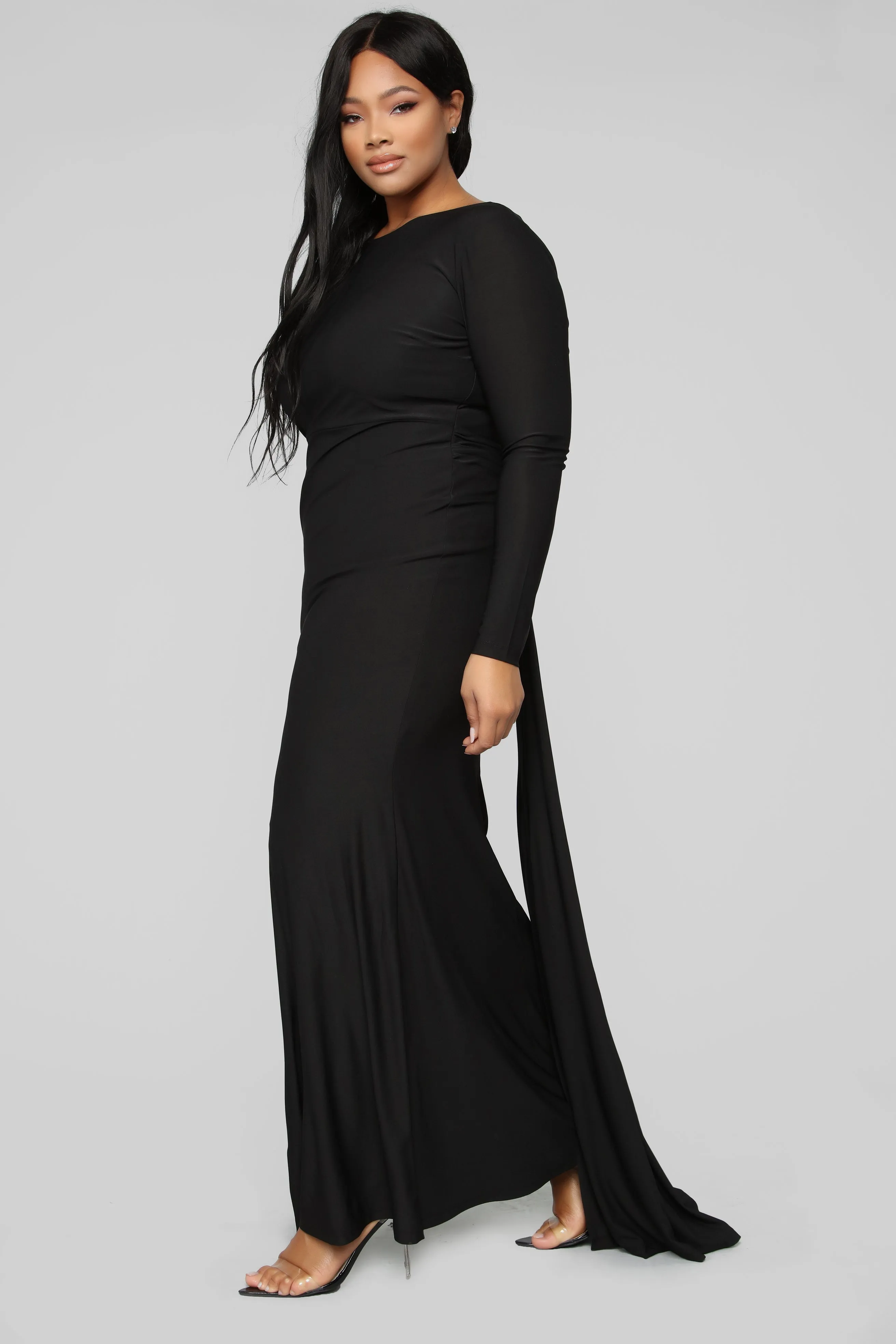 A Little Romance Gown - Black