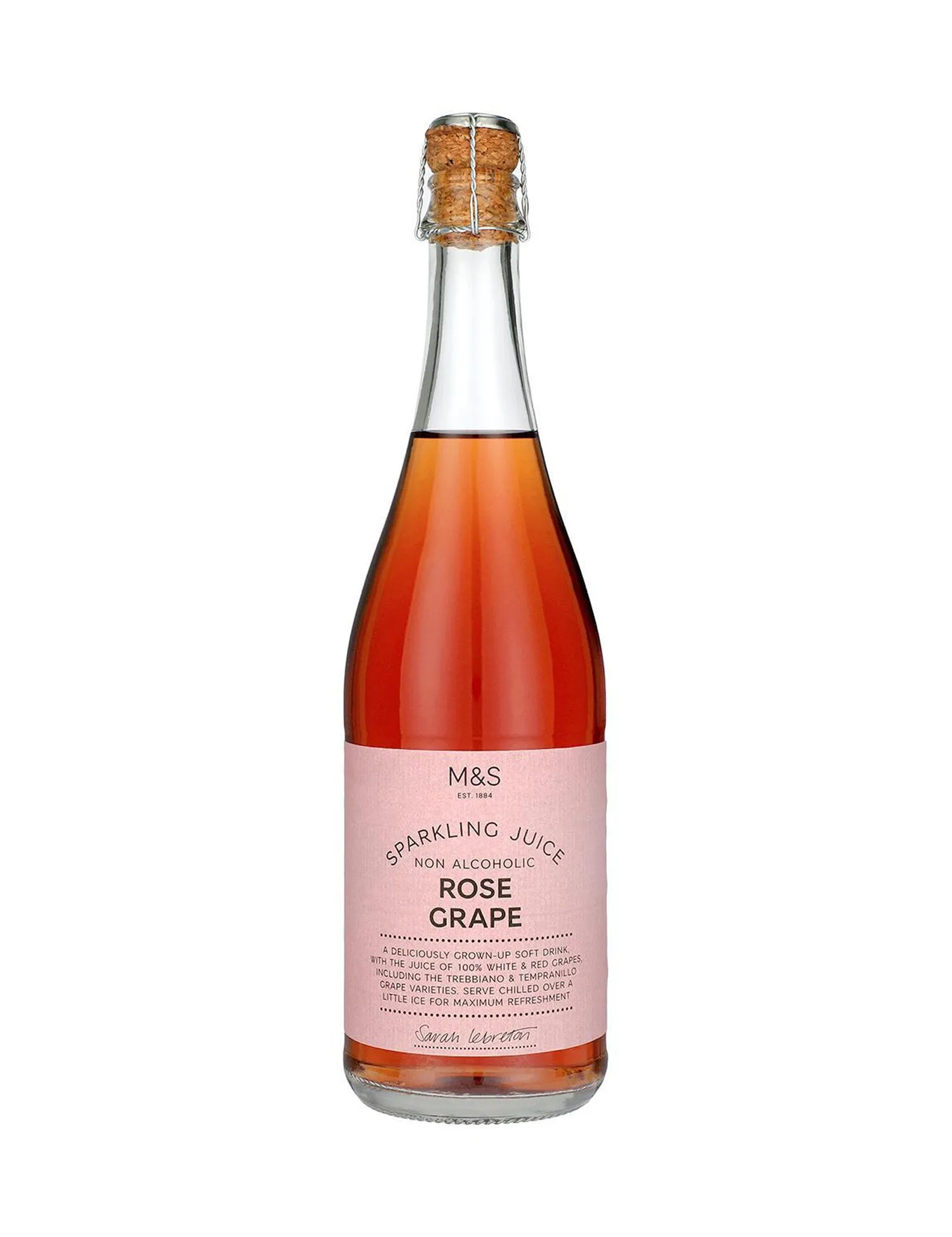 Alcohol Free Sparkling Rose Grape