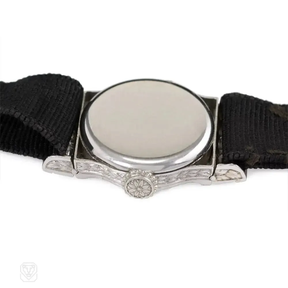 Art Deco dress watch, Black Starr & Frost