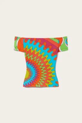 Bersaglio-Print Top