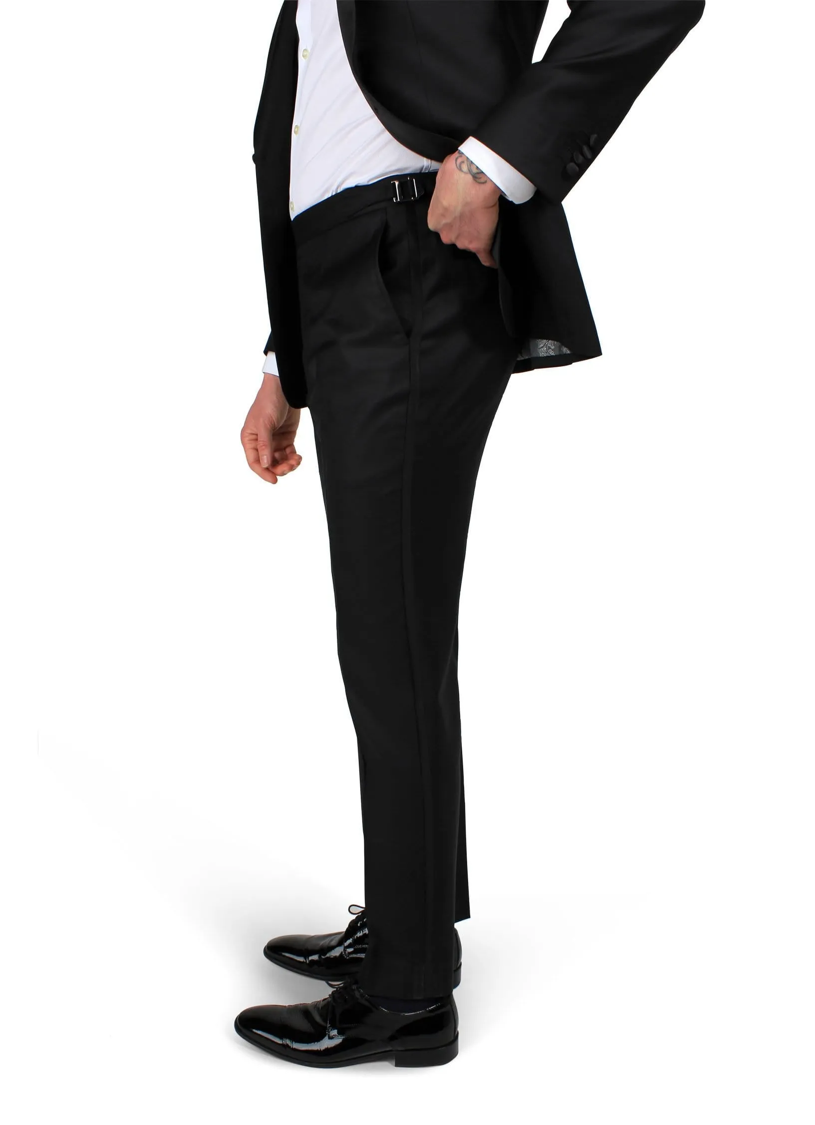 Black Manhattan Tuxedo- Rental