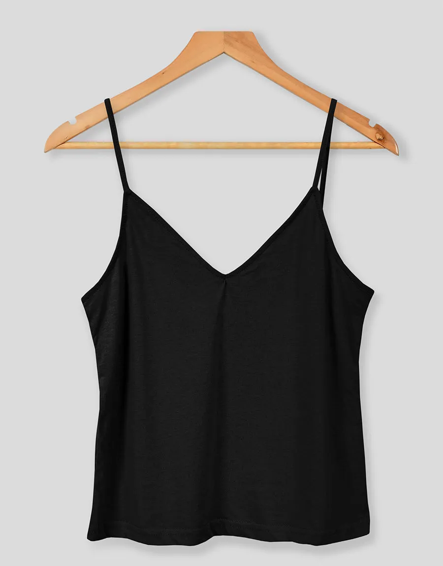 Blossom Tank Top Black