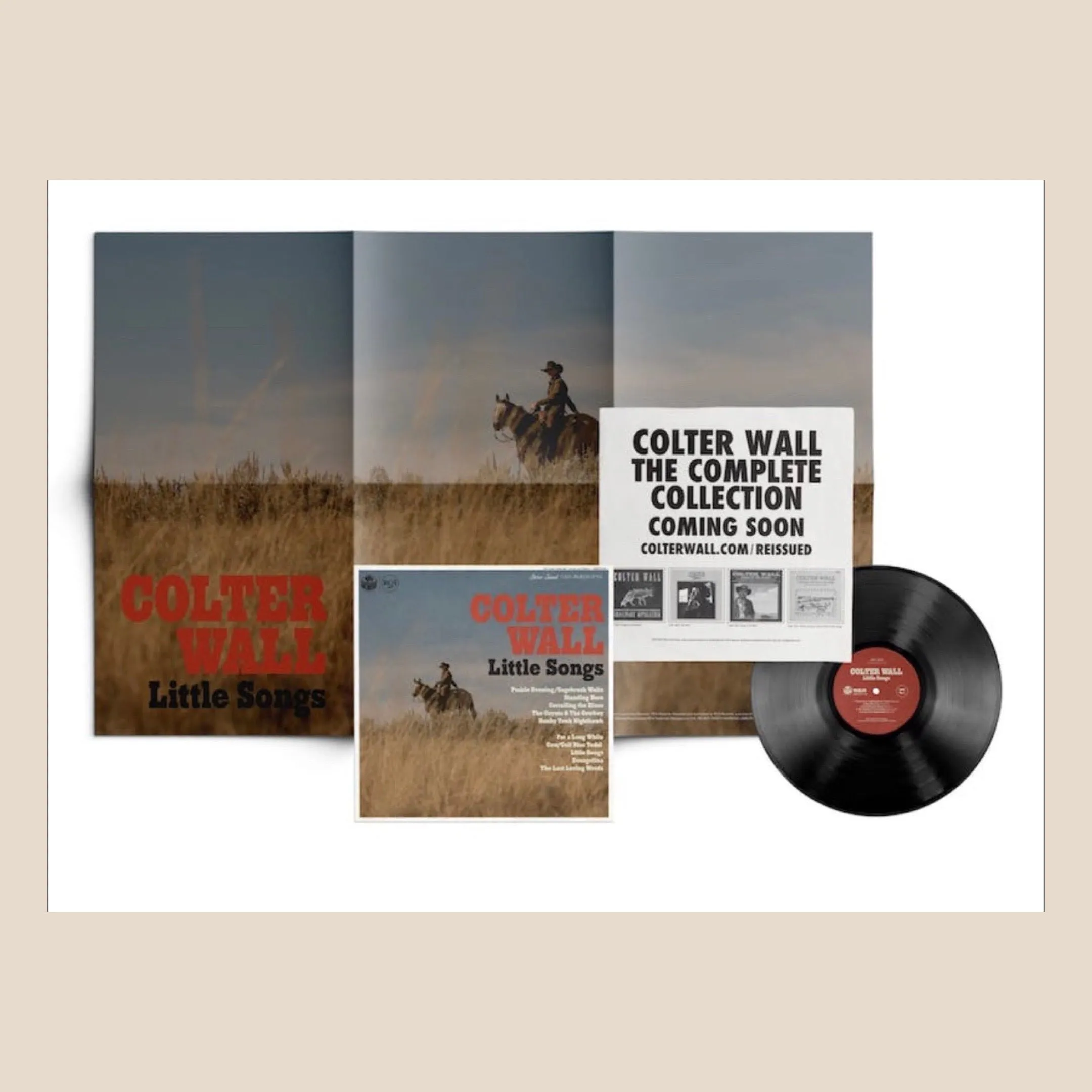 Colter Wall Little Songs - DELUXE Edition 180g Vinyl