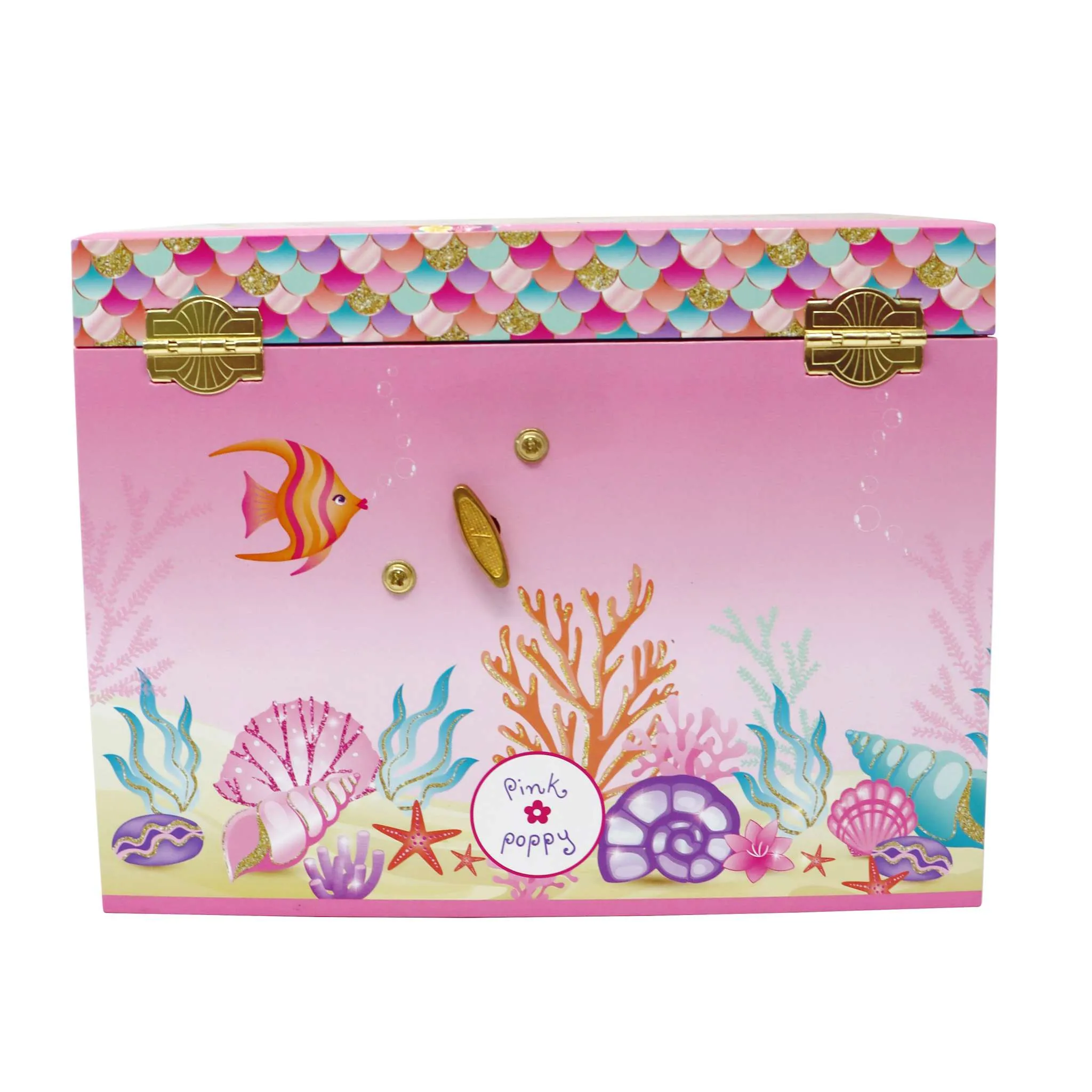 Enchanted Medium Mermaid Musical Jewellery Box