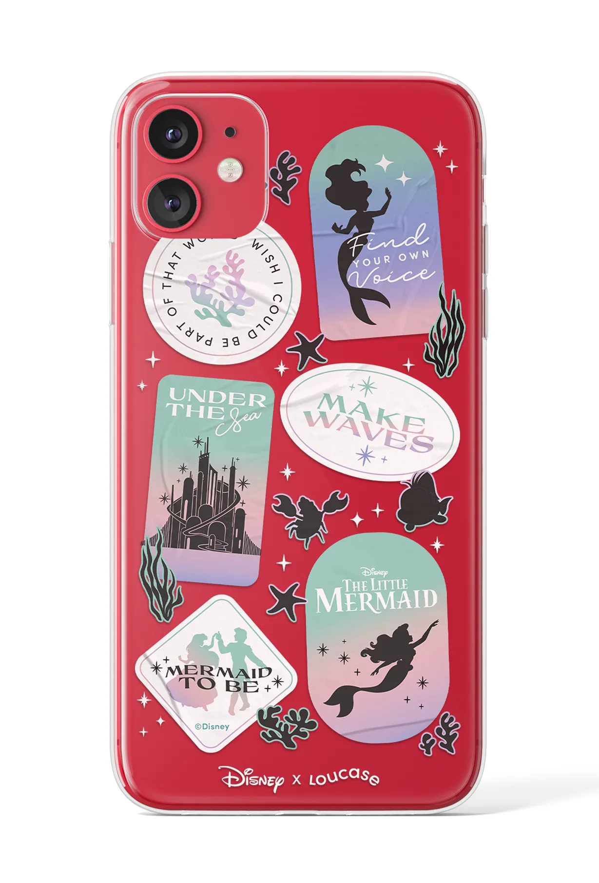 Follow Your Voice - KLEARLUX™ Disney x Loucase The Little Mermaid Collection Phone Case | LOUCASE