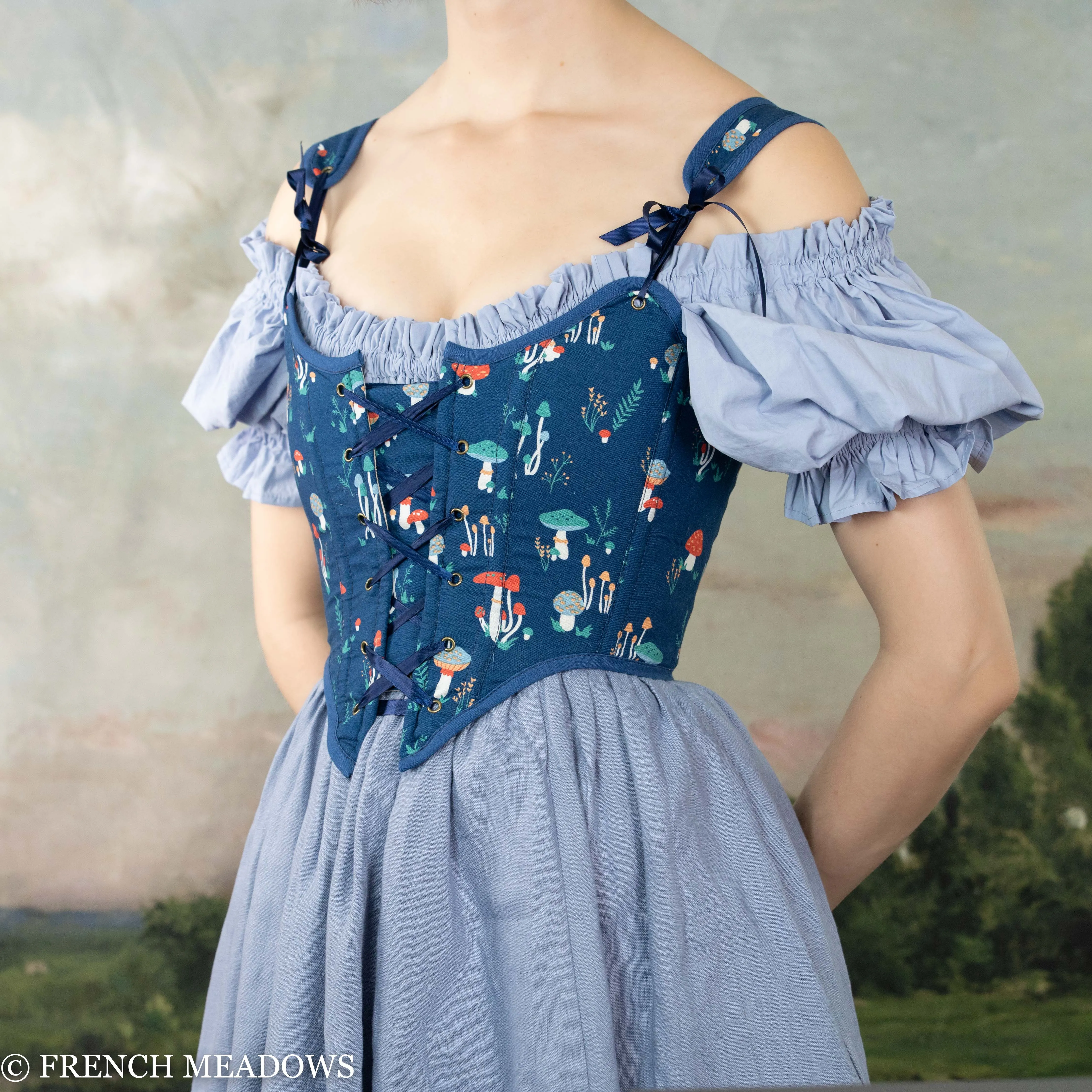 French Blue Chemise Dress