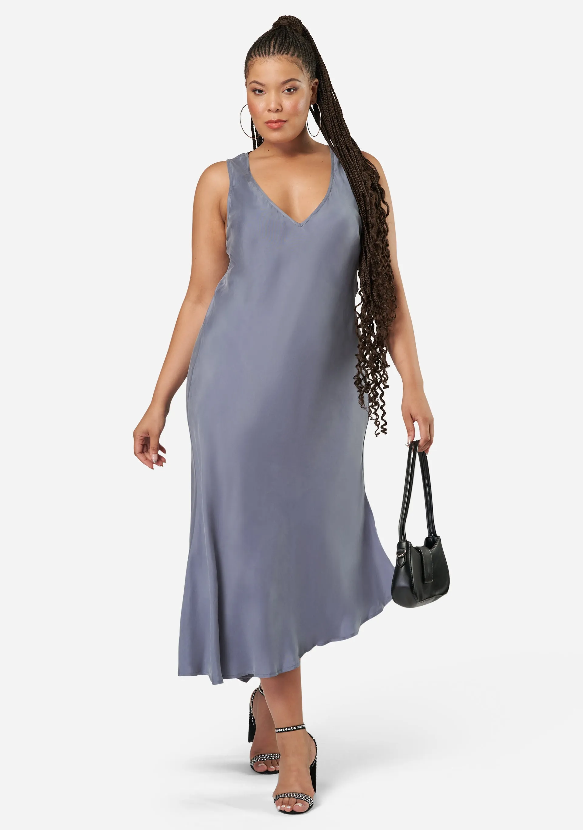 Hell & Back Asymmetric Midi Dress