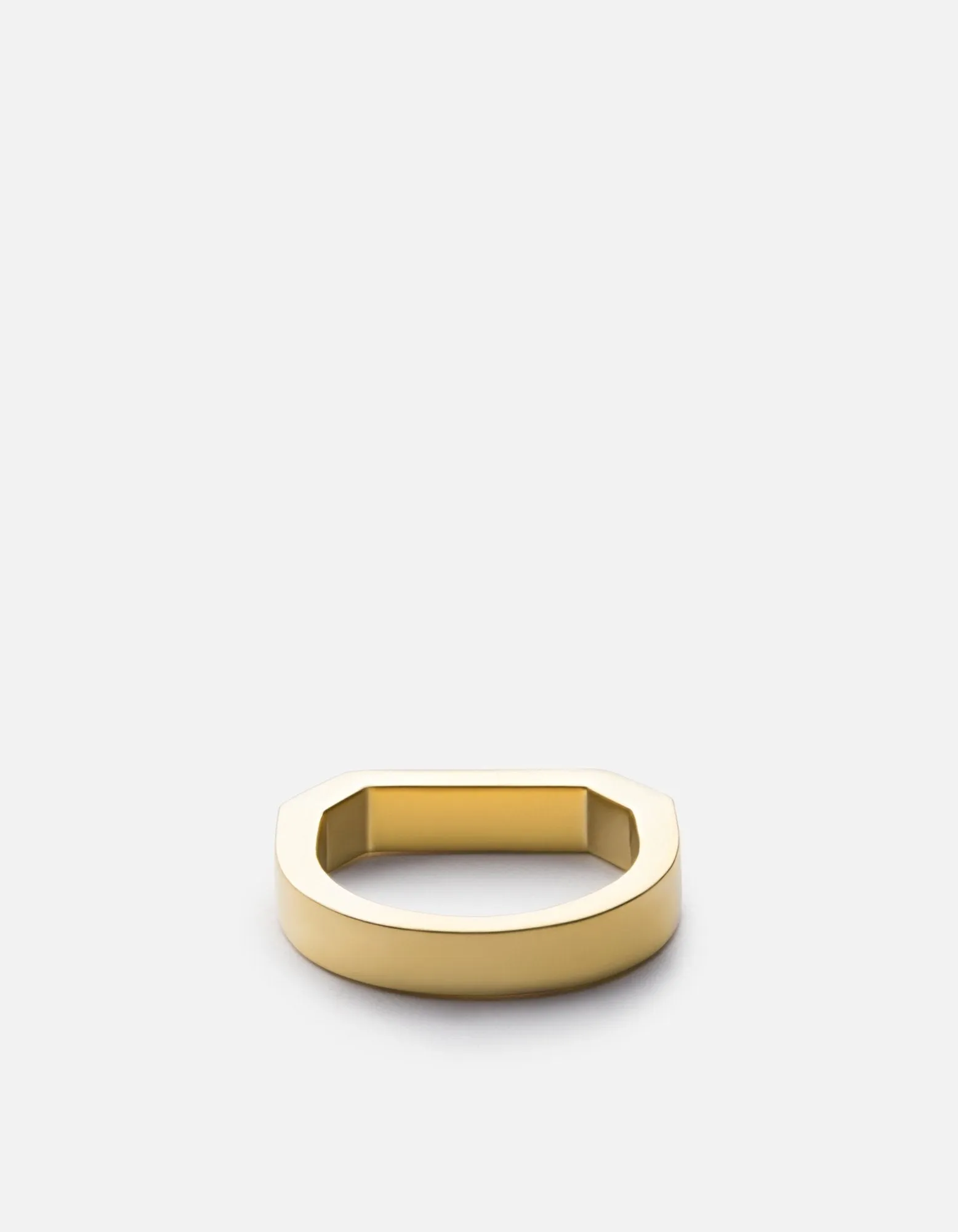 Hex Ring, Gold