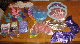 Mermaid Balloon Arch Set and Party Decorations