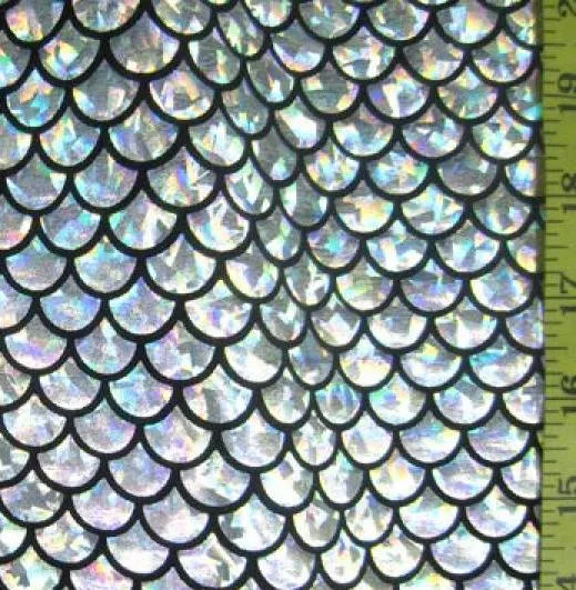 Mermaid Scales Bralette Holographic