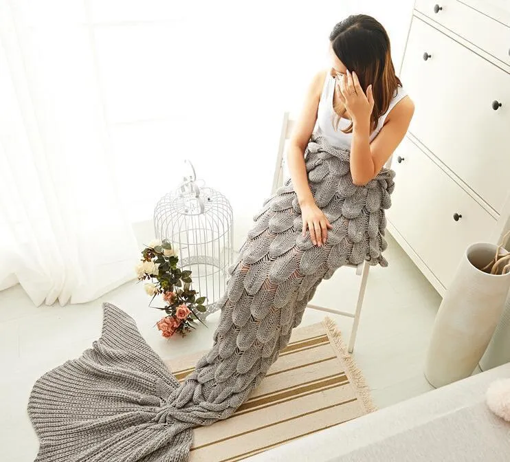 Mermaid Tail - Mermaid Blanket