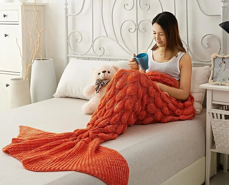 Mermaid Tail - Mermaid Blanket