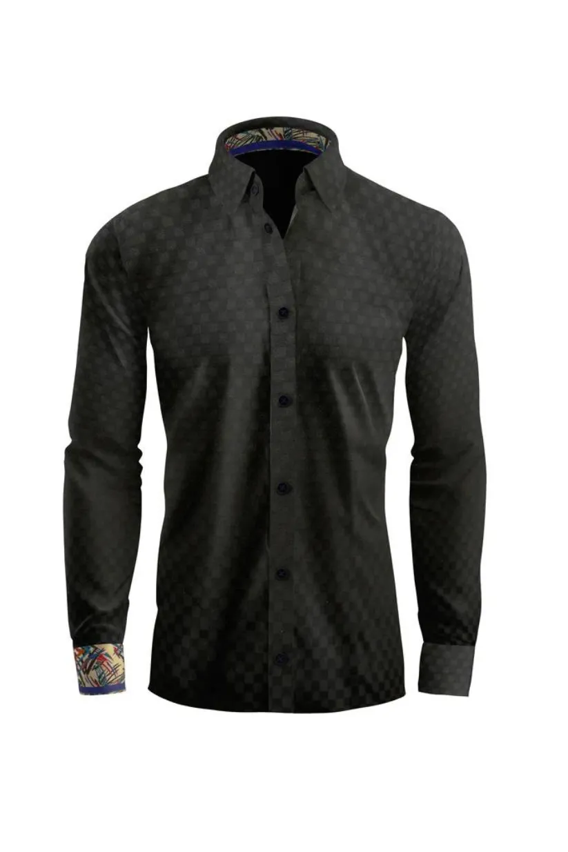 Metro Mosaic Men's Dress Shirt