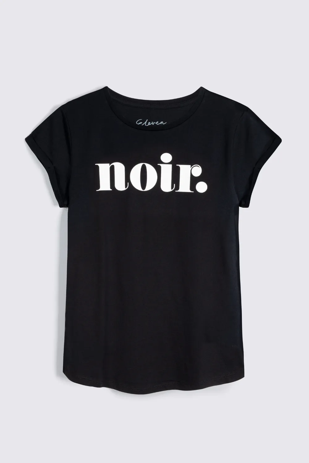 NOIR NEAT FIT T-SHIRT (BLACK)