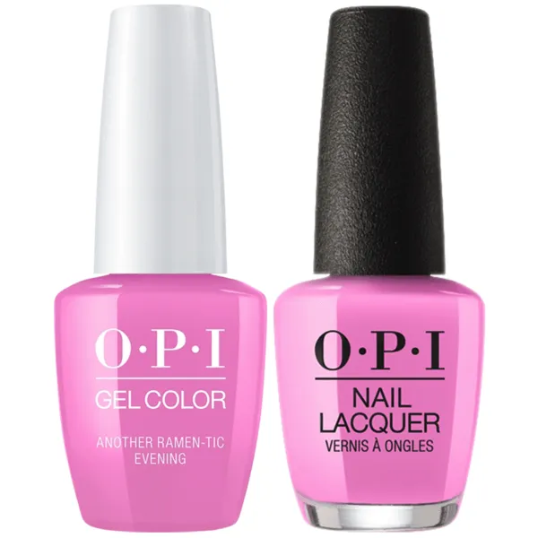 OPI GelColor   Matching Lacquer Another Ramen-tic Evening #T81