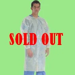 PE Laminated Polypropylene Isolation Gown (Universal Size)