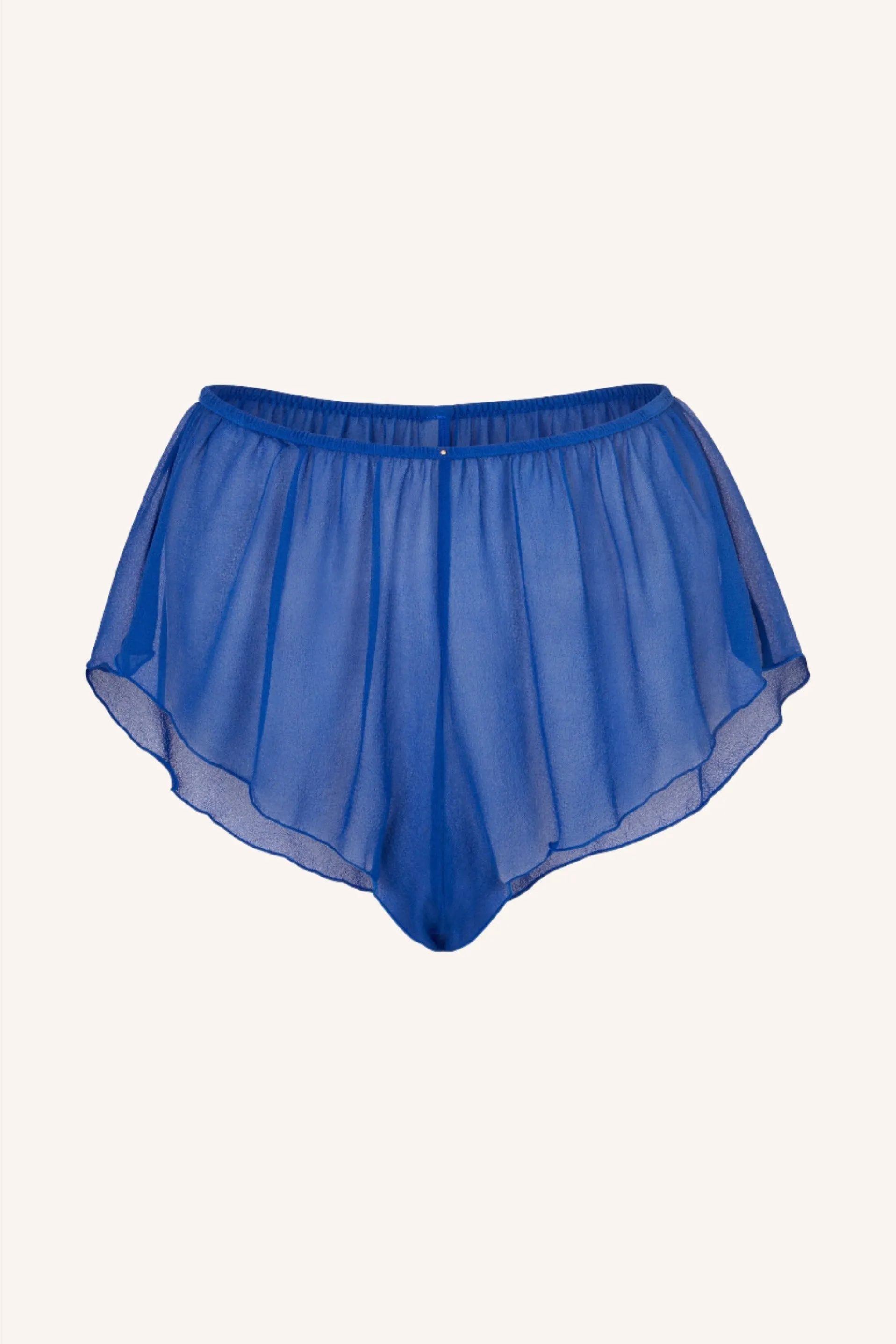 Silk Shorts Royal Blue