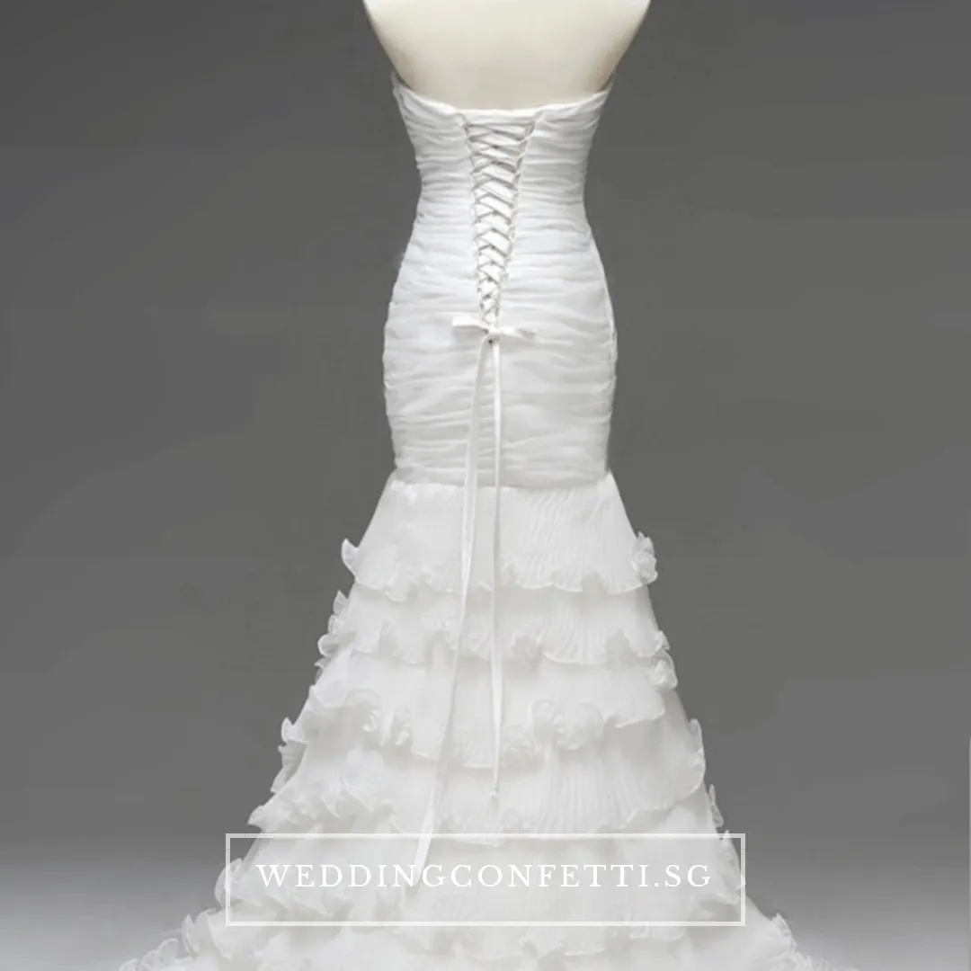 The Carlista White Tube Gown