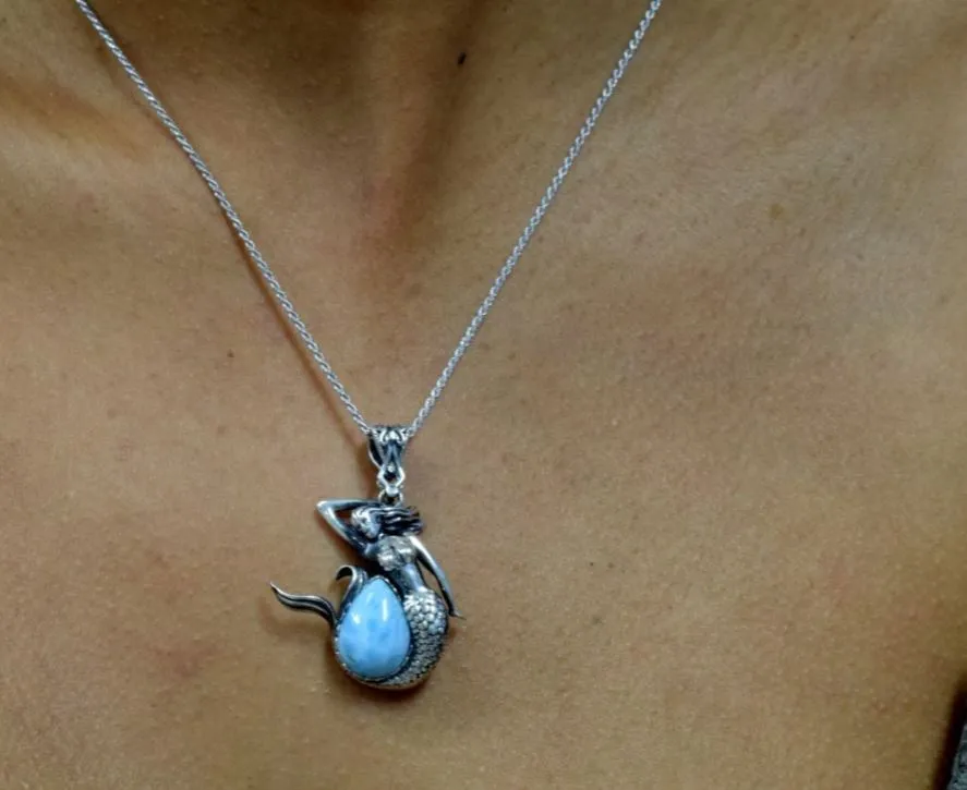 The Larimar Mermaid