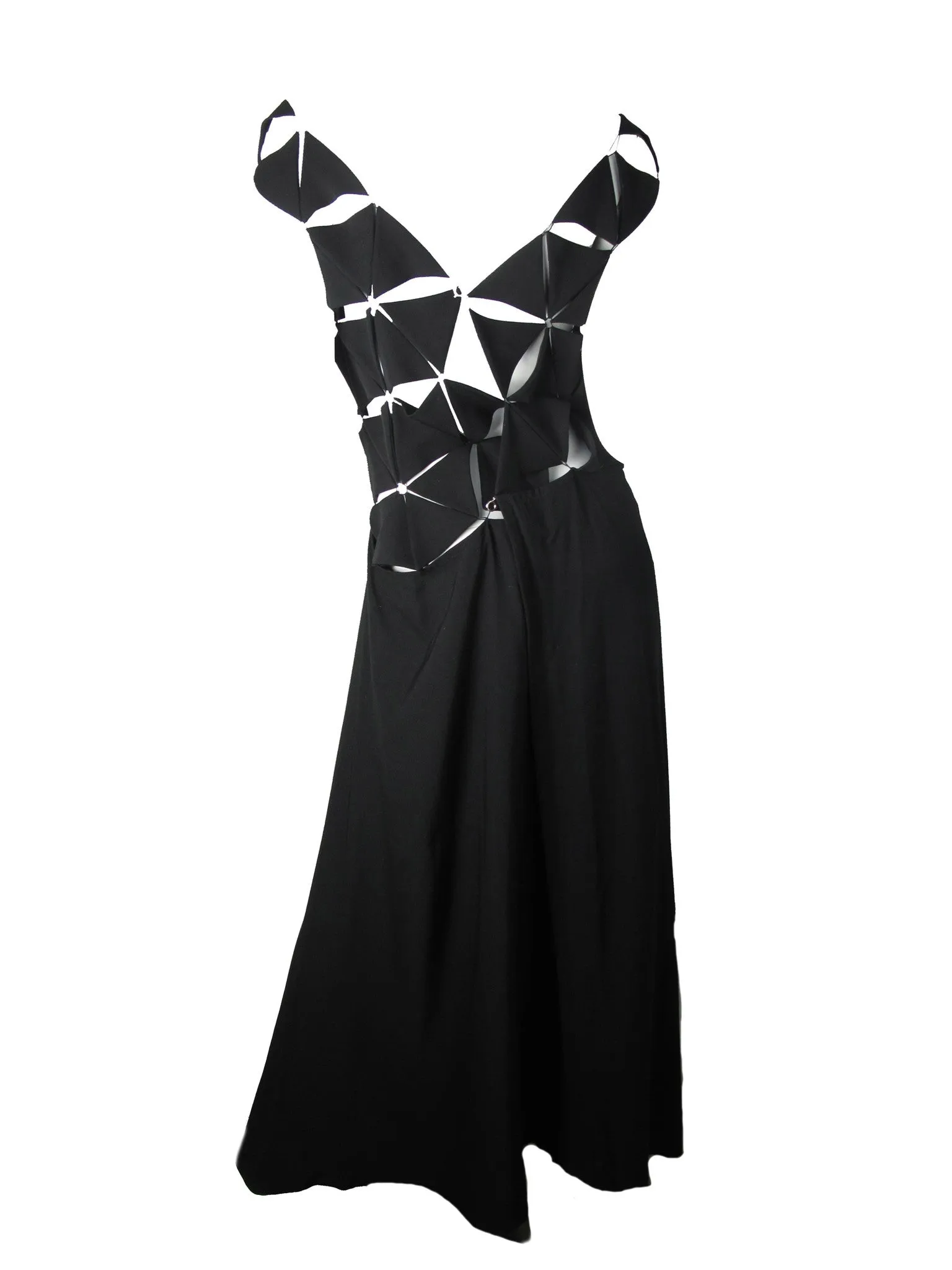 YOHJI YAMAMOTO triangle dress