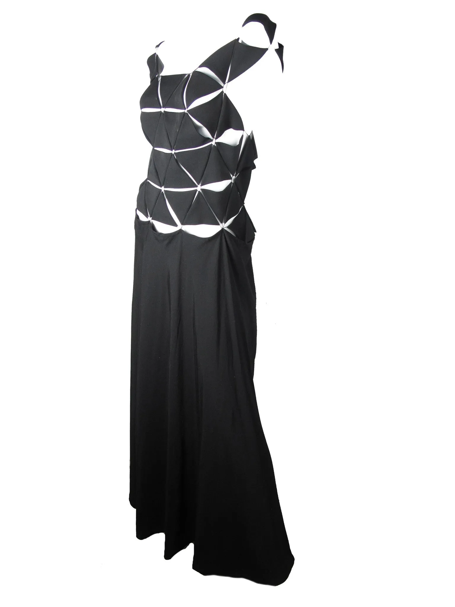 YOHJI YAMAMOTO triangle dress